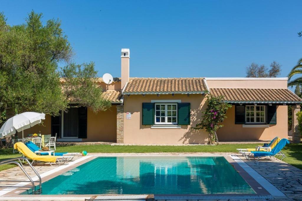 V&V Villas Almiros strand Buitenkant foto